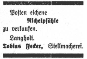 Anzeige in der "Rundschau" vom 3. April 1933.