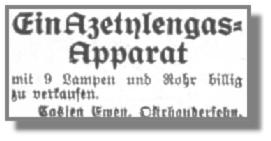 Anzeige vom 20. Oktober 1913