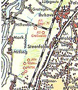 Karte von Overledingerland